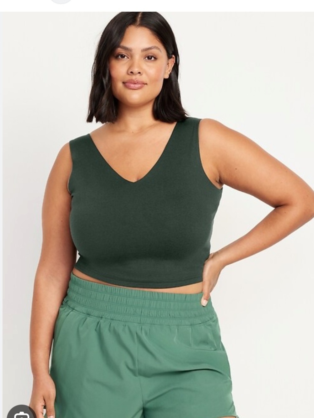 Old Navy Cloudcomfy V-Neck longline Tank Top